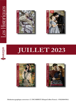 cover image of Pack mensuel Les Historiques--4 romans (Juillet 2023)